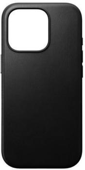 Nomad Modern Leather Case (iPhone 16 Pro) Black