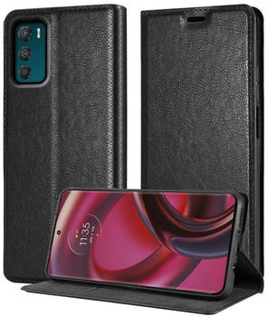 Cadorabo Handyhülle für Motorola MOTO G42 Hülle Motorola MOTO G42, Hülle Schutzhülle mit Standfunktion, Magnetverschluss und Kartenfach Cadorabo Handyhülle für Motorola MOTO G42 Hülle Motorola MOTO G42, Hülle Schutzhülle mit Standfunktion, Magnetverschluss und Kartenfach
