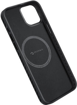 Pitaka MagEZ Case Pro 4 1500D für iPhone 15 - Black/Grey Twill
