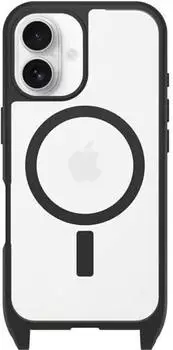 OtterBox React Necklace MagSafe Apple iPhone 16 - clear/black