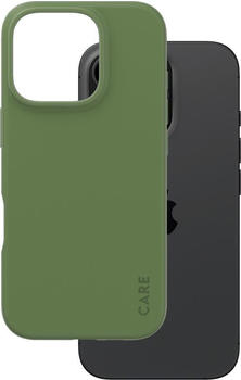 PanzerGlass CARE Fashionable Case Green iPhone 24 6.3" Pro (iPhone 16 Pro), Smartphone H&uuml;lle, Gr&uuml;n