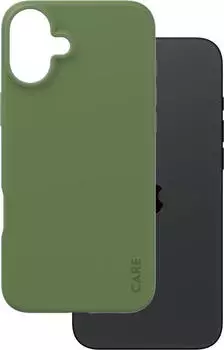 PanzerGlass CARE Fashionable Case Green iPhone 24 6.7" (iPhone 16 Pro Max), Smartphone H&uuml;lle, Gr&uuml;n