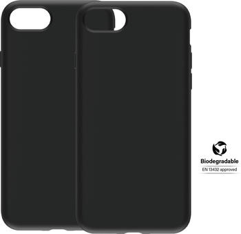 PanzerGlass ™ Biodegradable Case Apple iPhone 6 6s SE (2020/2022) 7 8 (iPhone 6s, iPhone 7, iPhone 6, iPhone 8), Smartphone Hülle, Schwarz