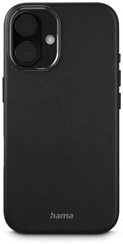 Hama Handyhülle Eco Premium für Apple iPhone 16, Schwarz (00123760)
