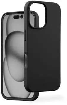 Hama Handyhülle Fantastic Feel für Apple iPhone 16, Schwarz (00123755)