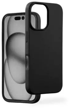 Hama Handyh&uuml;lle MagCase Fantastic Feel f&uuml;r Apple iPhone 16, Schwarz (00123758)