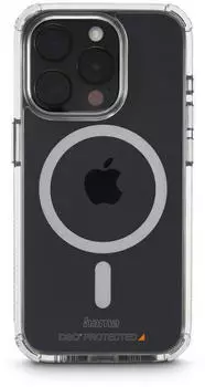 Hama Handyh&uuml;lle MagCase Extreme Protect f&uuml;r iPhone 15 Pro Max durchsichtig (00138135)