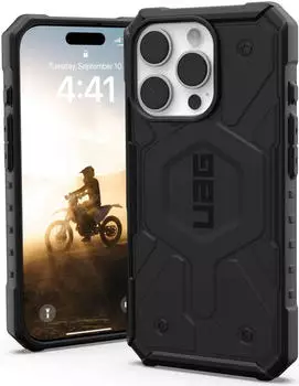 Urban Armor Gear Pathfinder MagSafe Case | Apple iPhone 16 Pro | schwarz | 114468114040 (114468114040)