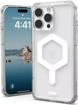 Urban Armor Gear Plyo MagSafe Case | Apple iPhone 16 Pro Max | ice (transparent)/wei&szlig; | 114481114341 (114481114341)