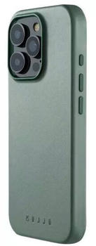 mujjo Leather Case iPhone 16 Pro Max Grün Rauch - MUJJO-CL-055-GS