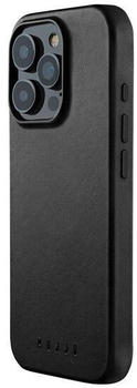 mujjo Leather Case iPhone 16 Pro Max Schwarz - MUJJO-CL-055-BK