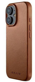 mujjo Leather Case with MagSafe iPhone 16 Braun - MUJJO-CL-049-TN