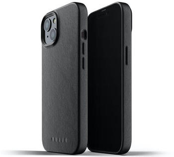 mujjo Lederhülle iPhone 13 Mini schwarz - MUJJO-CL-019-BK