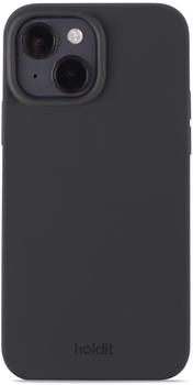 holdit Silikonhülle iPhone 15 Schwarz