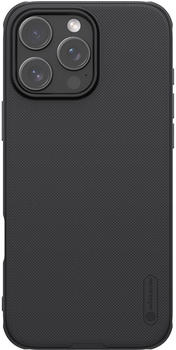 Nillkin Schutzhülle für iPhone 16 Pro, Frosted Shield Pro Magnetic, Schwarz