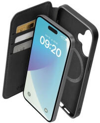 SBS Mobile Wallet Case MagSafe kompatibel für iPhone 16 Plus black (TEBKMAGSFIP1667K)