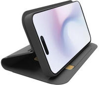 SBS Klapph&uuml;lle iPhone 16 Pro Max Schwarz mit St&auml;nder & Soft