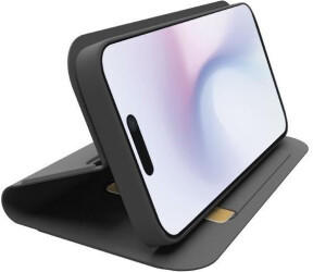 SBS Mobile Wallet Stand Case in PU für iPhone 16 Pro Max black (TEWALIP1667PK)