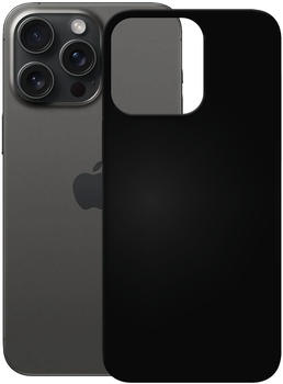 PEDEA Soft TPU Case für iPhone 15 Pro, schwarz