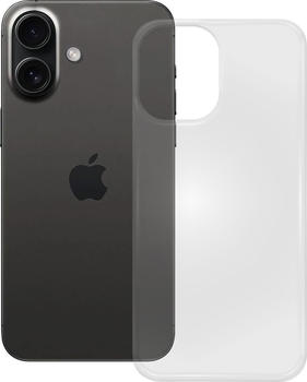 PEDEA Soft TPU Case für Apple iPhone 16 Plus -clear