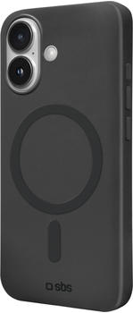 SBS Mobile Instinct Cover mit MagSafe für iPhone 16 Plus black (TEINSTMAGIP1667K)