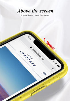CYOO BioCase - iPhone 11 Pro Max - Gelb - Hard Case - Biologisch Abbaubar (CY121592)