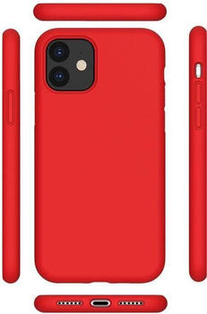 CYOO Premium Liquid Silikon - iPhone 12 Pro Max 6.7\" - Rot - Cover Case (CY121880)