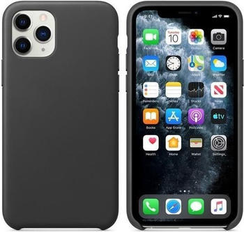 CYOO Alcantara - iPhone 13 Pro Max - Case Cover Schutzhülle Handyhülle - Schwarz (CY122561)