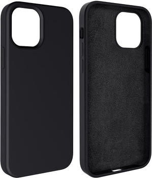 CYOO Premium Liquid Silikon - Apple iPhone 13 Pro Max - Hard Case Schutzhülle Handyhülle - Schwarz (CY122571)