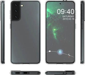 CYOO Ultra Slim Silikon Case - G996F Galaxy S21+ - Transparent - Cover Case Handyh&uuml;lle Schutzh&uuml;lle (CY122244)