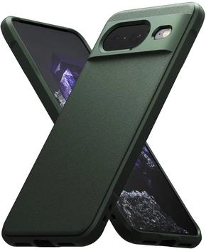 Ringke Onyx Case Kompatibel mit Google Pixel 8 Hülle, Verbesserte Griffigkeit Rutschfestes Mattierte TPU Handyhülle für Pixel 8 5G (2023) - Dark Green