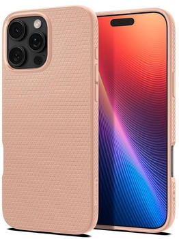 Spigen Liquid Air - Rose Titanium - iPhone 16 Pro Max