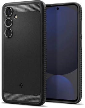 Spigen Rugged Armor matte black - Samsung Galaxy S24 FE