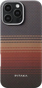 Pitaka Tactile Woven Case aus Aramidfaser (iPhone 16 Pro Max) Sunset