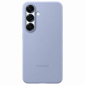 Samsung Silicone Case (Galaxy S25) Hellblau