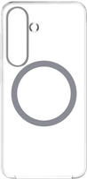 Samsung Handyh&uuml;lle "Clear Magnet Case Qi2 f&uuml;r Samsung Galaxy S25" Smartphones