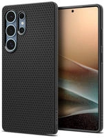 Spigen Liquid Air H&uuml;lle kompatibel mit Samsung Galaxy S25 Ultra - Matt Schwarz