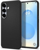 Spigen Liquid Air H&uuml;lle kompatibel mit Samsung Galaxy S25 Plus - Matt Schwarz