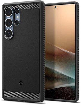 Spigen Rugged Armor Case (Galaxy S25 Ultra) Matte Black