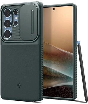 Spigen Optik Armor Case (Galaxy S25 Ultra) Abyss Green