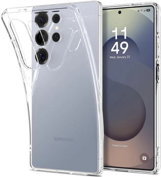 Spigen Handyh&uuml;lle f&uuml;r Galaxy S25 Ultra, Spigen Liquid Crystal, Transparent