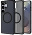 Spigen Handyhülle für Galaxy S25 Ultra, Spigen Ultra Hybrid Mag mit MagSafe, Durchscheinend-Schwarz