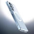 Spigen Handyhülle für Galaxy S25 Ultra, Spigen Ultra Hybrid Mag mit MagSafe, Transparent-Weiß
