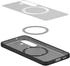 Spigen Handyhülle für Galaxy S25, Spigen Ultra Hybrid Mag mit MagSafe, Durchscheinend-Schwarz