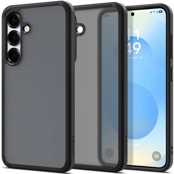 Spigen Handyh&uuml;lle f&uuml;r Galaxy S25, Spigen Ultra Hybrid, Durchscheinend-Schwarz