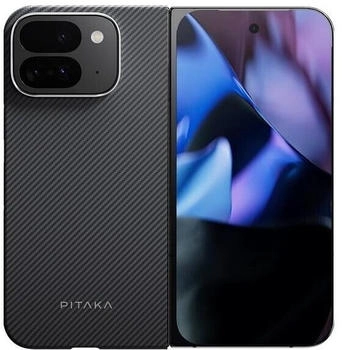 Pitaka MagEZ Case 5, Black/Grey Twill - Google Pixel 9 Pro Fold