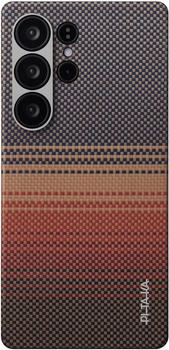 Pitaka Tactile Woven Case Sunset Samsung Galaxy S25 Ultra