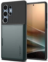 Spigen ACS08968, Spigen Slim Armor CS - abyss green - Samsung Galaxy S25 Ultra