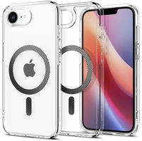 Spigen Ultra Hybrid MagSafe iPhone 16e Kohlefaser H&uuml;lle - transparent