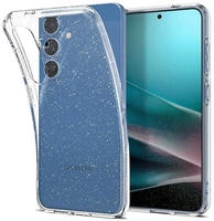 Spigen Liquid Crystal H&uuml;lle f&uuml;r Samsung Galaxy S25 - Glitzernd & Durchsichtig
